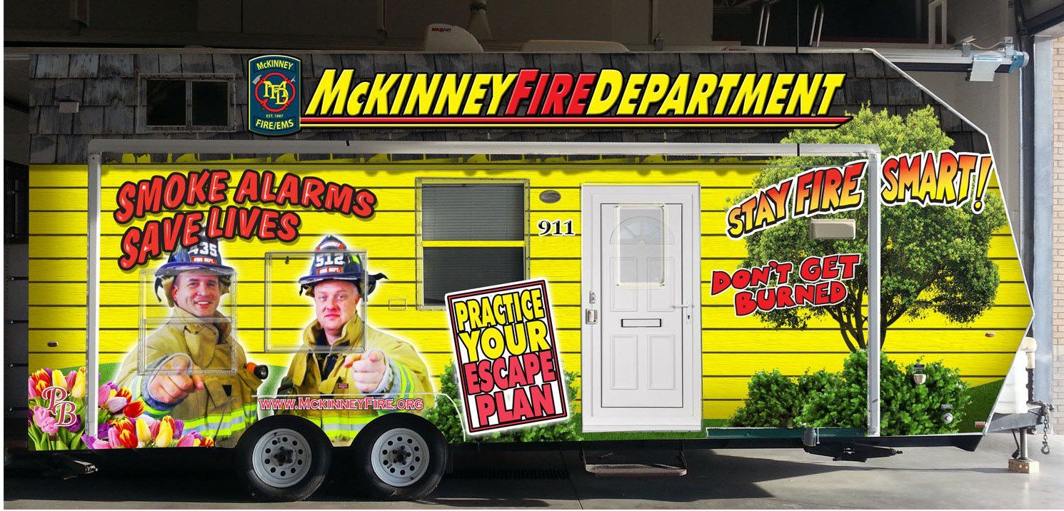 McKinney fire safety house
